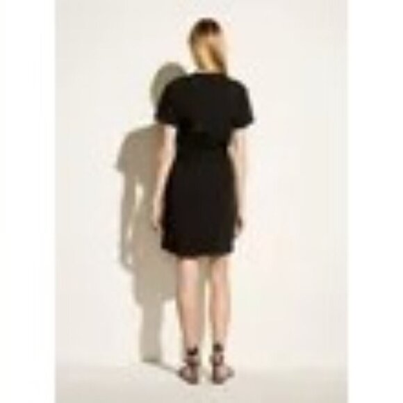 Vince Short Sleeve Tie Waist Dress XXS - Picture 4 of 9